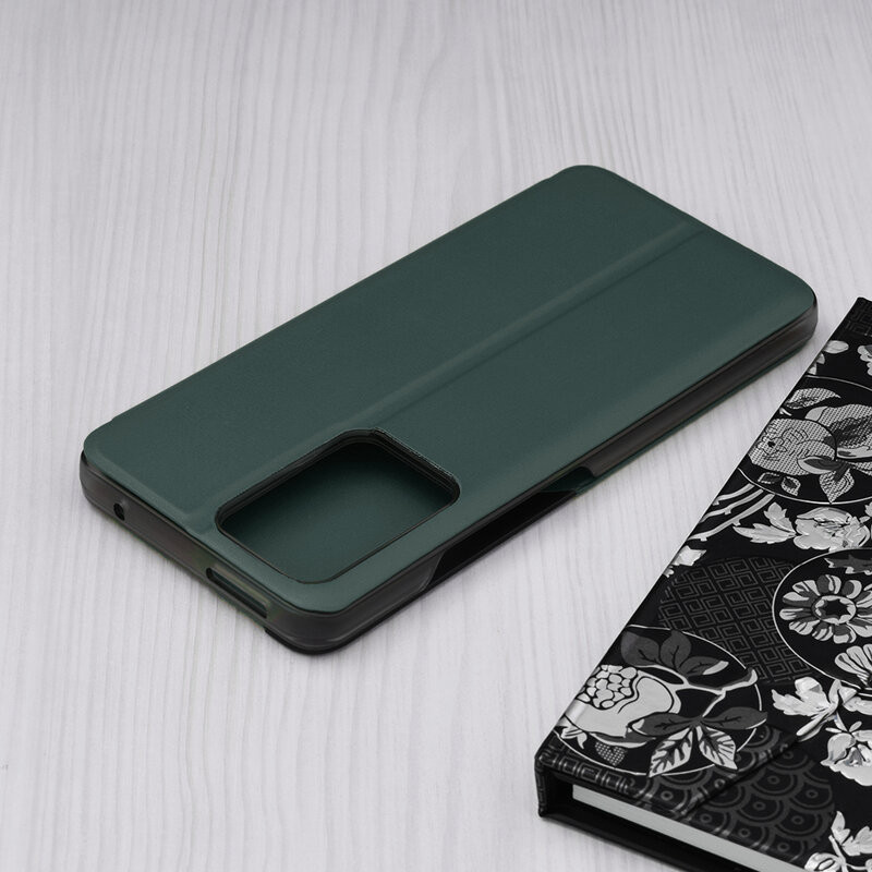 Husa Xiaomi 11T Pro tip carte, Techsuit eFold - Dark Green - 2 | YEO
