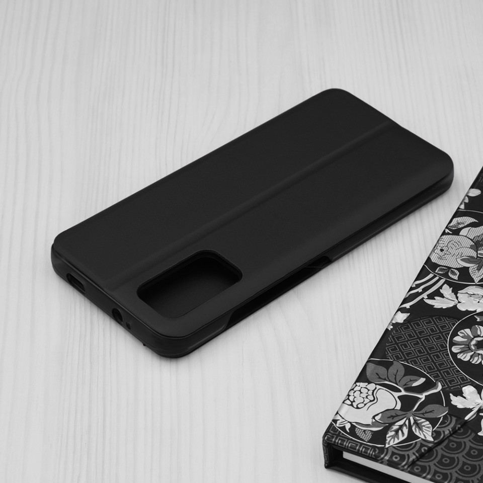Husa Xiaomi Redmi 9T tip carte, Techsuit eFold - Negru - 2 | YEO