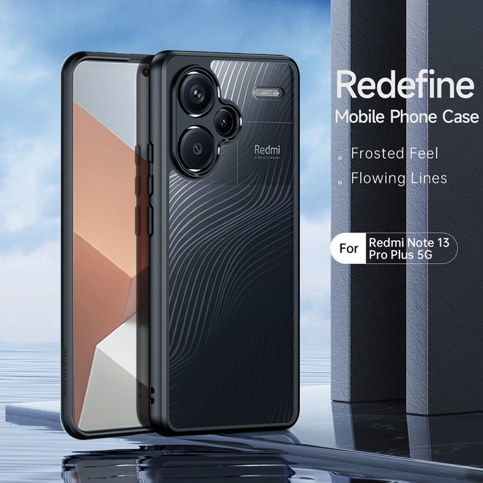 Husa Xiaomi Redmi Note 13 Pro+ 5G, Dux Ducis Aimo Series - Negru - 2 | YEO