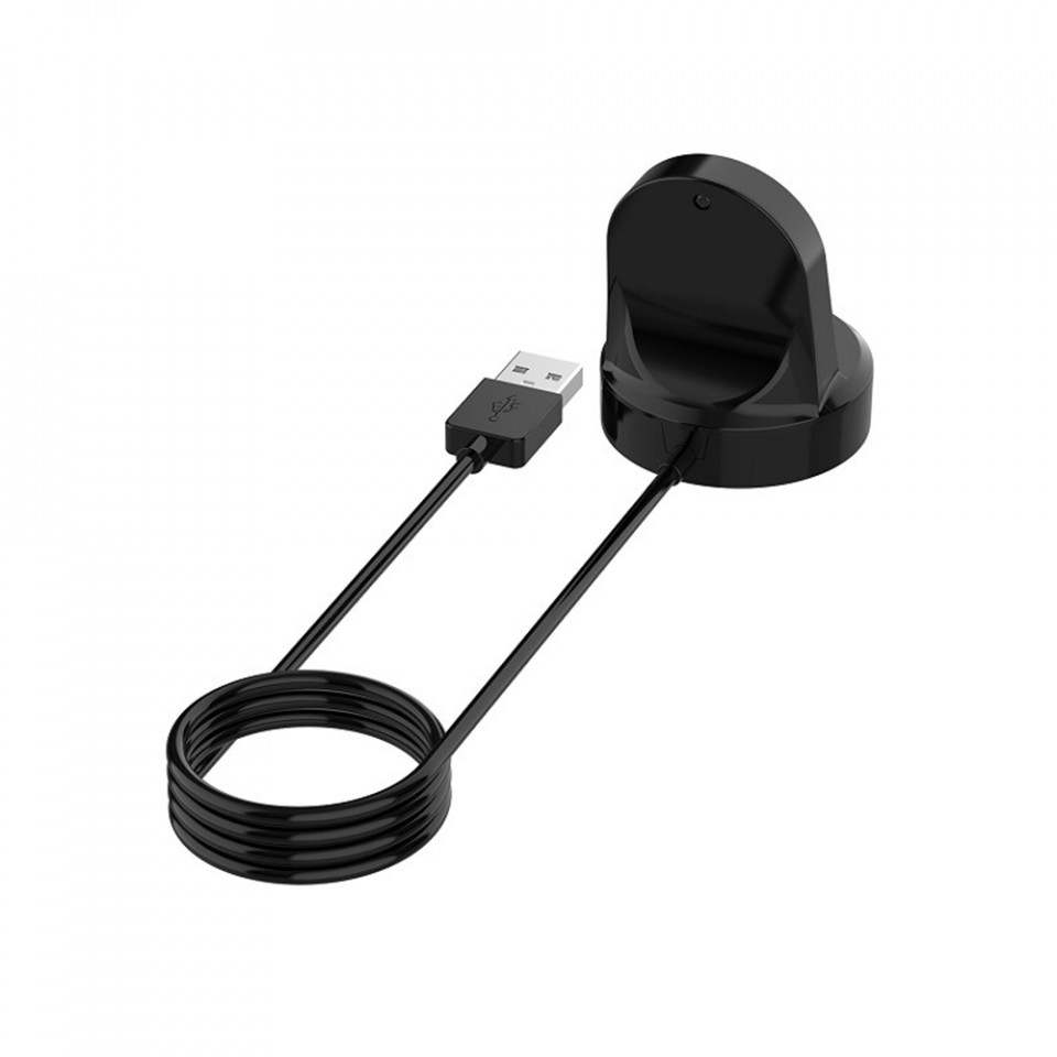 Incarcator pentru Huawei Watch, Honor Watch, USB, 3.5W - Techsuit (THC4) - Black - 1 | YEO