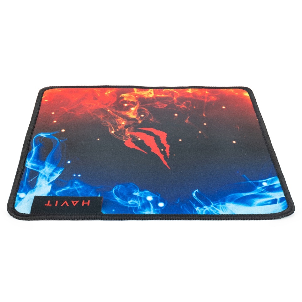 Mouse pad, textil premium Jacquard, anti-alunecare, Havit MP846, Negru - 1 | YEO