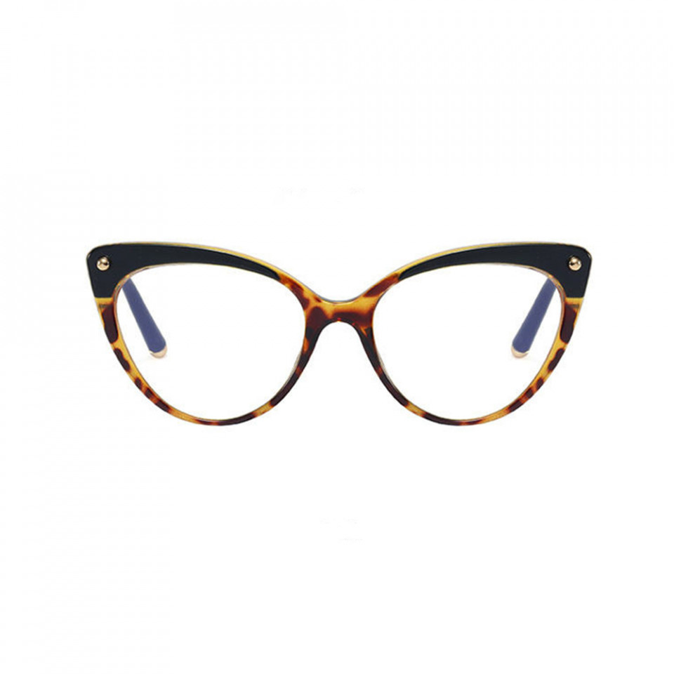 Ochelari calculator dama protectie lumina albastra, Techsuit (F93308) - Leopard - 1 | YEO