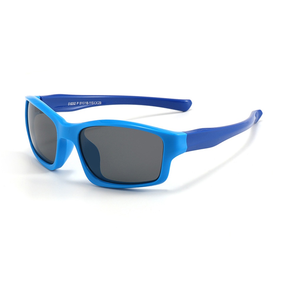 Ochelari de soare copii 3-8 Ani, Protectie UV, Polarizati, Skyddar Kido - Albastru Albastru inchis