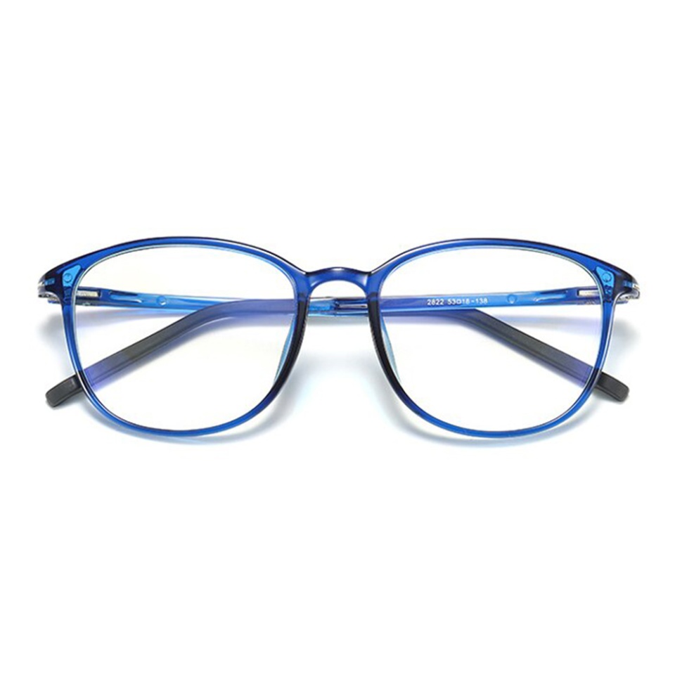 Ochelari Protectie Calculator, Ecran Telefon, Televizor, Gaming, anti Lumina Albastra, Antireflex, fara Dioptrii, SKDR OptiGlow F2822 - Albastru - 1 | YEO