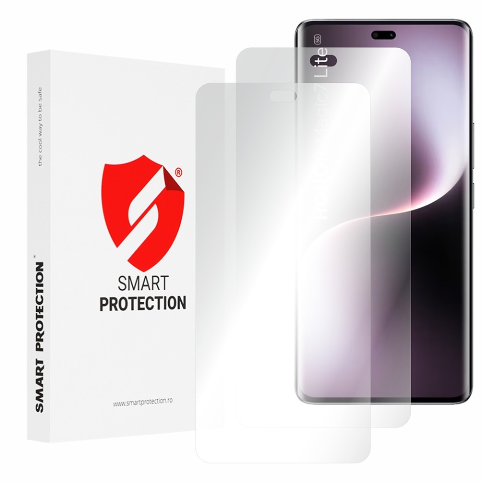[SET 2x] Folie de protectie Honor X9c / Magic7 Lite, Premium Classic, Smart Protection, Transparent