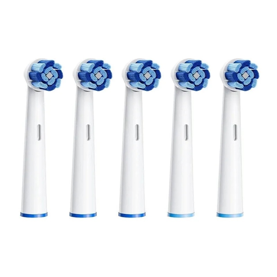 Set 5 capete de periuta Bitvae R2, Curatare profunda si protectie gingivala, SDR2, Alb