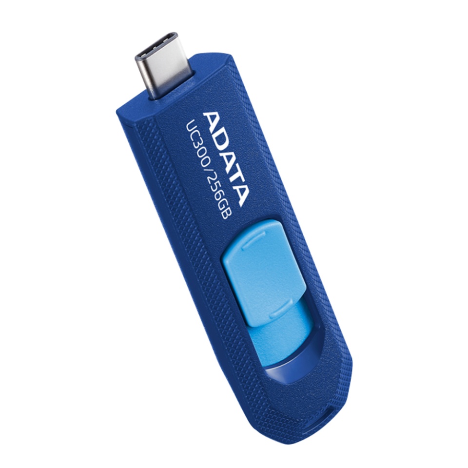Stick de Memorie USB-C FlashDrive, 32GB, 100MB/s, Adata UC300, Albastru - 2 | YEO