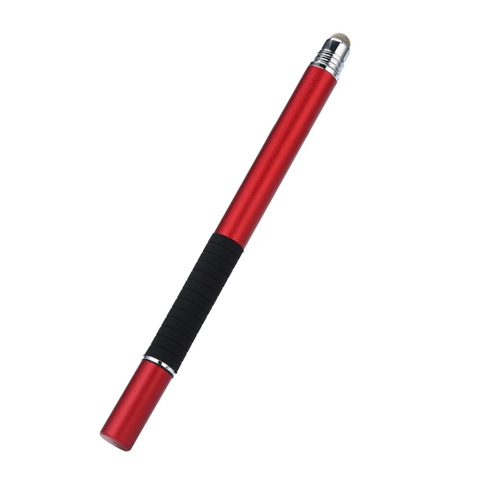 Stylus Pen Universal pentru Telefon, tableta iPad, Android, Windows, Varf Cupru, Magnetic, USB-C, (JC02) - Rosu - 2 | YEO