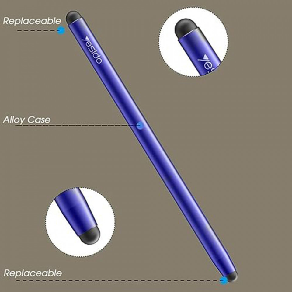 Stylus Pen Universal - Yesido (ST01) - Blue - 3 | YEO