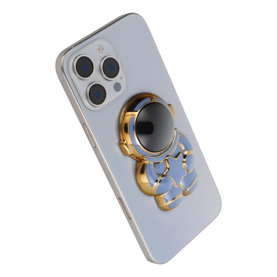 Suport Adeziv Universal Astonaut, Ideal pentru Vizionare Video, 9x6 cm, SKDR, Albastru - 3 | YEO