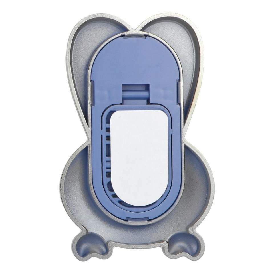 Suport Adeziv Universal Iepuras, Ideal pentru Vizionare Video, 9x6 cm, SKDR, Albastru - 3 | YEO