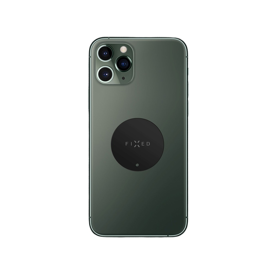 Suport Auto Telefon Magnetic, FIXED Icon Vent Mini Prindere Grila Ventilatie, Negru - 2 | YEO