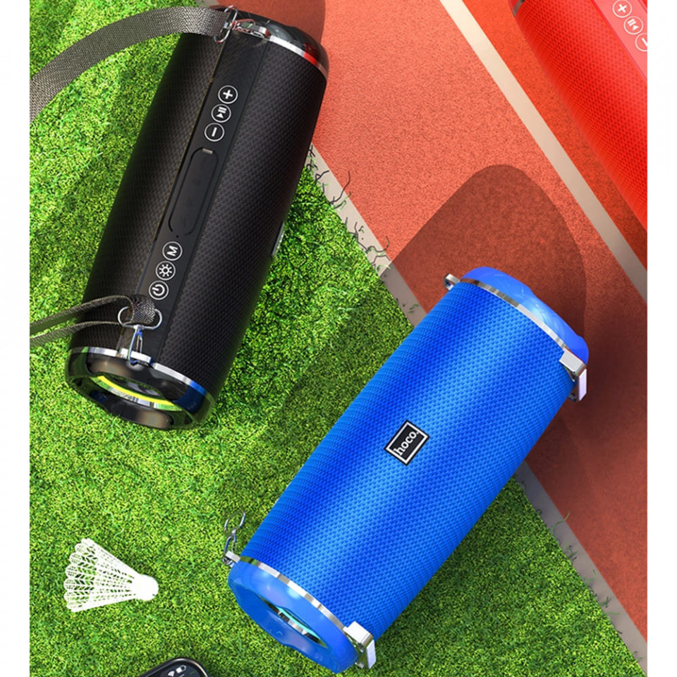 Boxa Portabila Bluetooth 5.0, 2x5W, Hoco Xpress (HC2) - Albastru - 2 | YEO