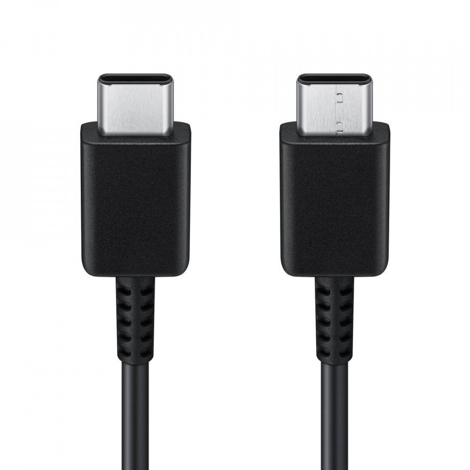 Cablu date Type-C la Type-C, 1M, Original Samsung - Negru - 3 | YEO