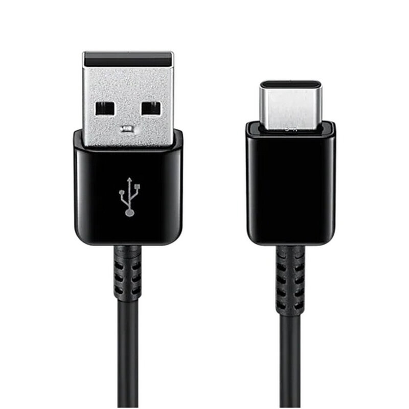 Cablu de Date USB-A la Type-C 2A, 480Mbps, 1.5m, Samsung (EP-DG930IBEGWW) - Negru - 1 | YEO