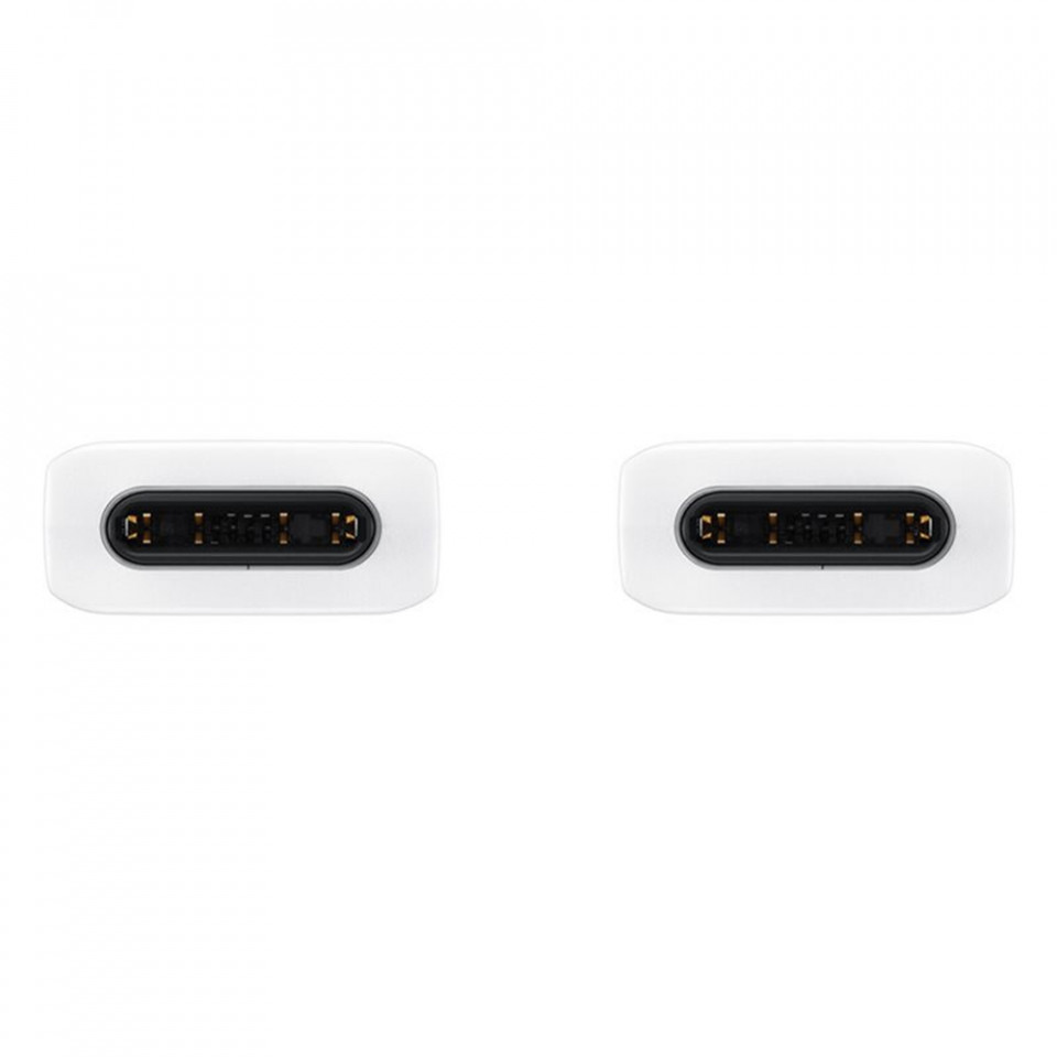 Cablu de Date USB-C la Type-C Fast Charging 3A, 1m - Samsung (EP-DA705BWE) - White (Bulk Packing) - 2 | YEO