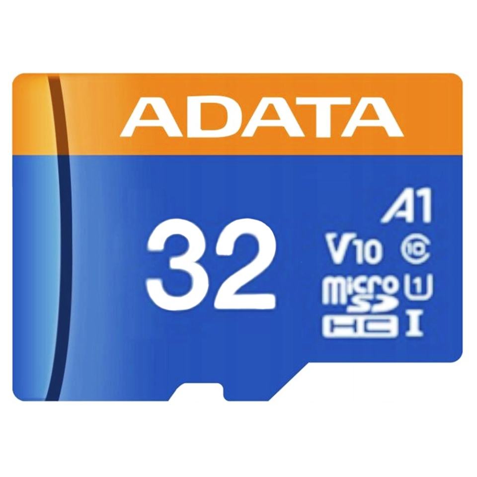 Card de Memorie MicroSDHC, Adapter, Class 10, UHS-I U1, 32GB, Read 100MB/s, Adata, Negru - 1 | YEO
