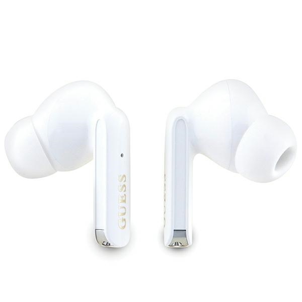 Casti Bluetooth Wireless, Guess, Casti fara Fir, Bluetooth 5.3, TWS, USB-C, cu dock de incarcare, Rezistente la Praf IPX4, Roz - 1 | YEO