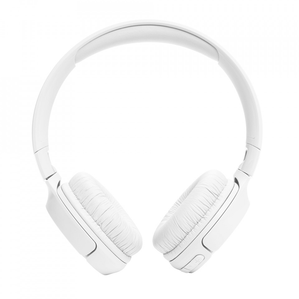 Casti On-Ear wireless, BT 5.3, pliabile, microfon, Siri, Google Assitent, JBL (Tune 520) - Alb - 1 | YEO