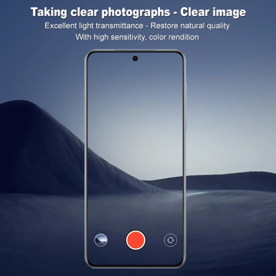 Folie camera pentru Oppo Find X8 Pro, SKYDDAR INNOVATION, Camera Glass Negru, set cu sticker - 3 | YEO