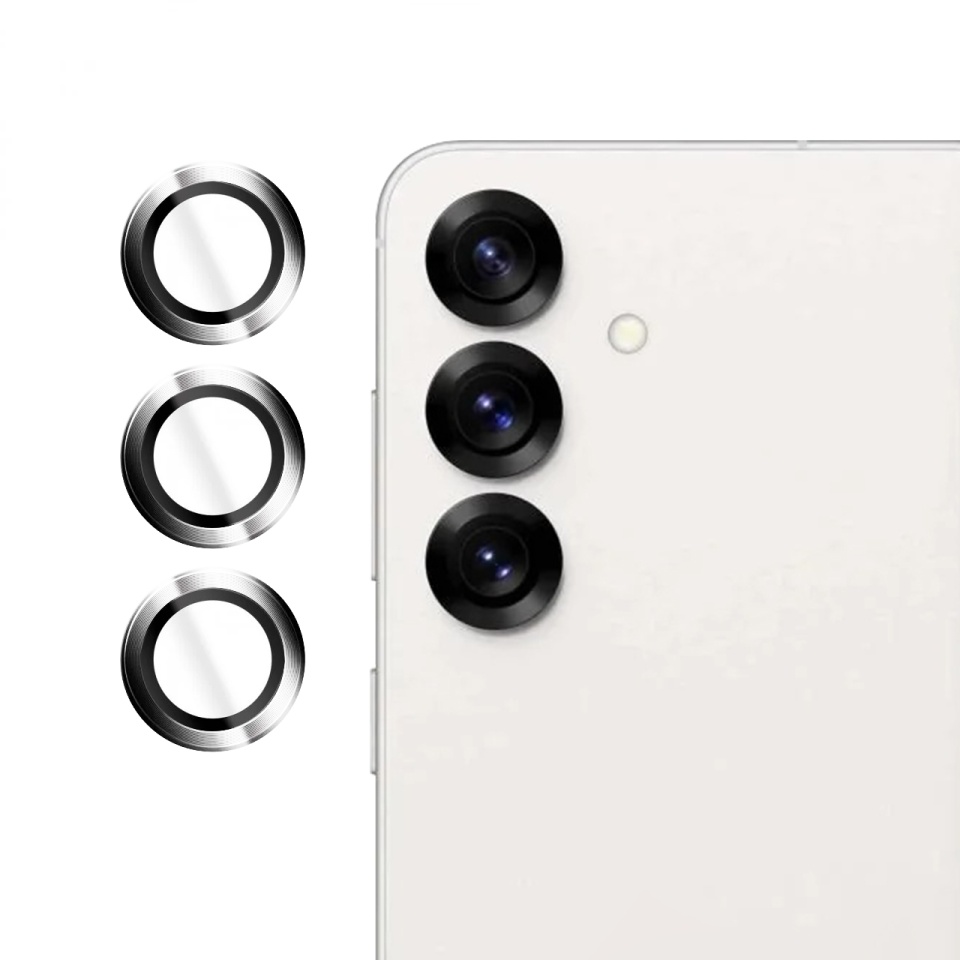 Folie camera pentru Samsung Galaxy S25 Plus, S+ Camera Glass Protector, Transparent