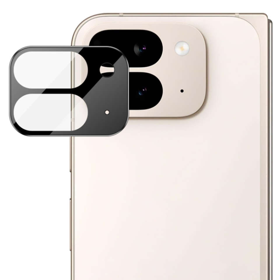 Folie pentru camera pentru Google Pixel 9 Pro Fold, Skyddar Camera Shield - Negru