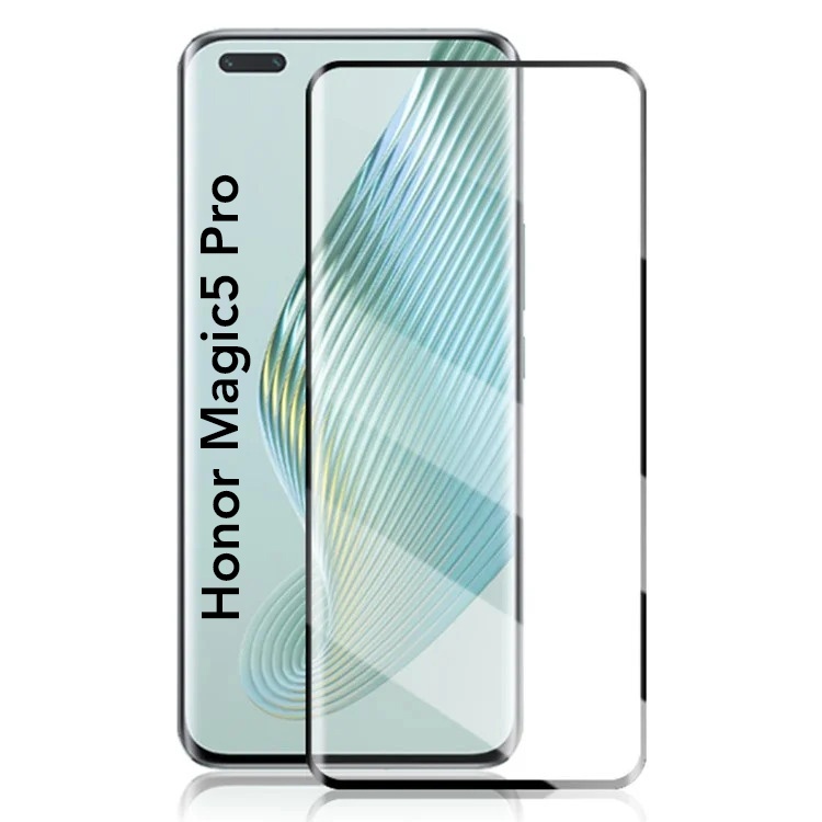 Folie pentru Honor Magic5 Pro, Sticla Securizata, Ultra HD, Protectie 9H, Montare Simplă, SKYDDAR 111D - Transparent