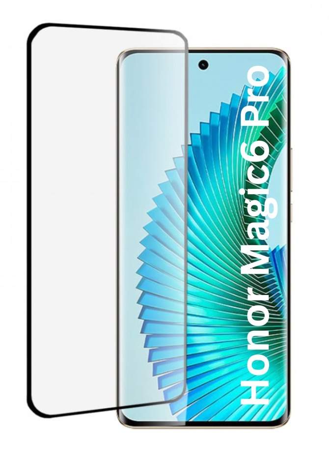 Folie pentru Honor Magic6 Pro, SKYDDAR INNOVATION, Sticla Securizata, Ultra HD, Protectie 111D, Montare Simplă, Transparent, set cu sticker