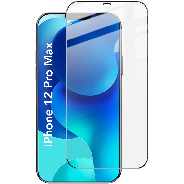 Folie pentru iPhone 12 Pro Max, Sticla Securizata, Ultra HD, Protectie 9H, Montare Simplă, SKYDDAR 111D - Transparent