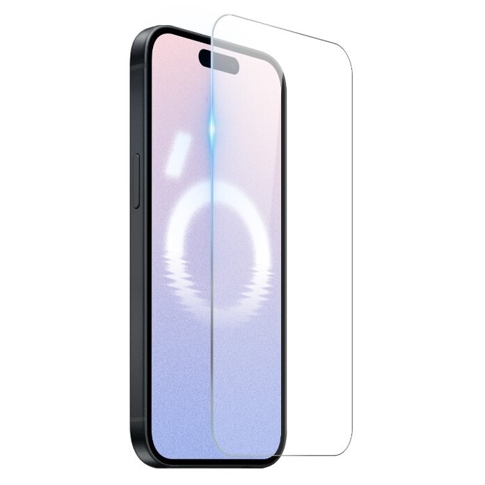 Folie pentru iPhone 16 Pro Max din Sticla Securizata, Protectie 9H, 0.3mm, SKDR Clear Vision - Transparent - 1 | YEO