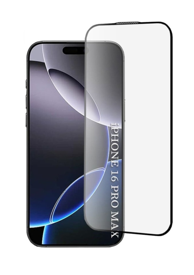 Folie pentru iPhone 16 Pro Max, SKYDDAR INNOVATION, ESD Glass Anti Static, Ultra HD, set cu sticker, Transparent