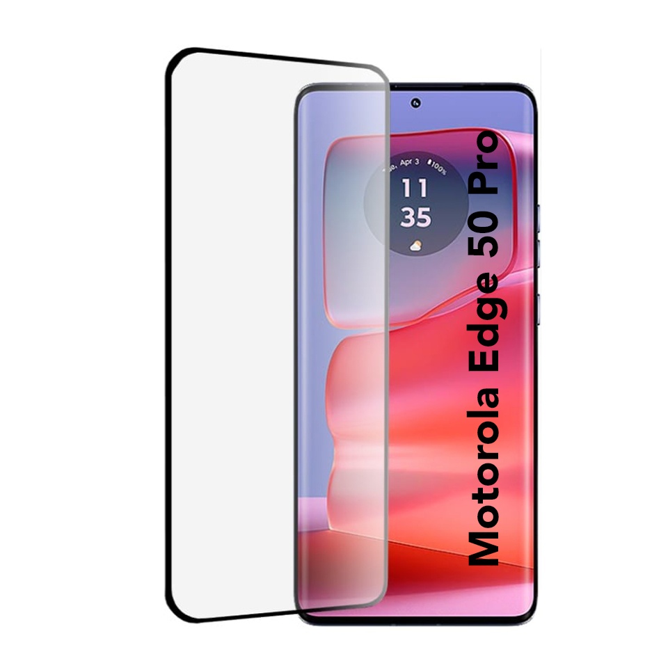Folie pentru Motorola Edge 50 Pro, Sticla Securizata, Ultra HD, Protectie 9H, Montare Simplă, SKYDDAR 111D - Transparent