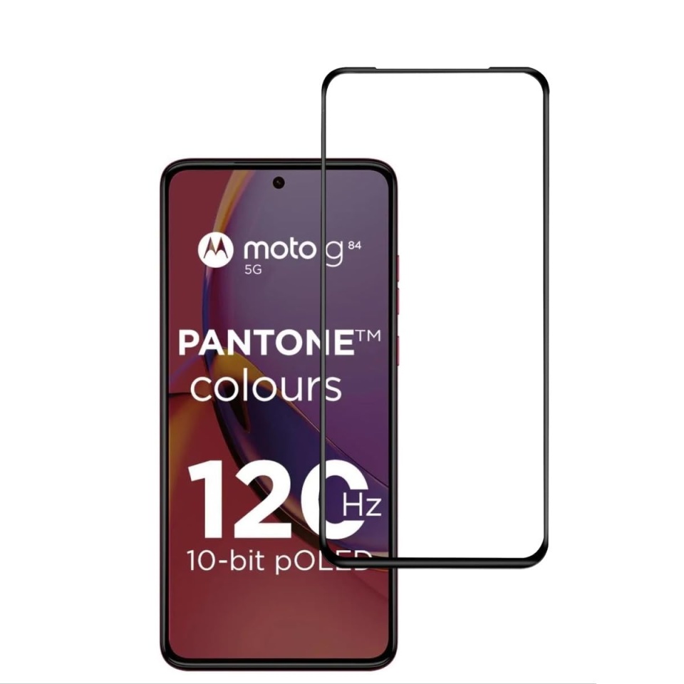 Folie pentru Motorola Moto G84, Sticla Securizata, Ultra HD, Protectie 9H, Montare Simplă, SKYDDAR 111D - Transparent
