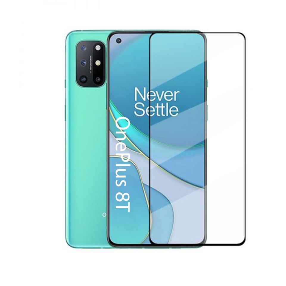 Folie pentru OnePlus 8T, Sticla Securizata, Ultra HD, Protectie 9H, Montare Simplă, SKYDDAR 111D - Transparent