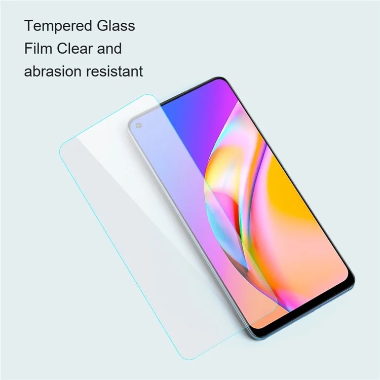 Folie pentru Oppo Reno12 F / Reno12 FS din Sticla Securizata, Protectie 9H, 0.3mm, SKDR Clear Vision - Transparent - 2 | YEO