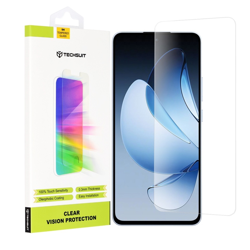 Folie pentru Oppo Reno13, SKYDDAR INNOVATION, Protectie 9H, 0.3mm, Clear Vision, Transparent, set cu sticker