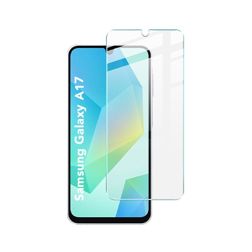 Folie pentru Samsung Galaxy A17 5G, SKYDDAR INNOVATION, Protectie 9H, 0.3mm, Clear Vision, set cu sticker, Transparent
