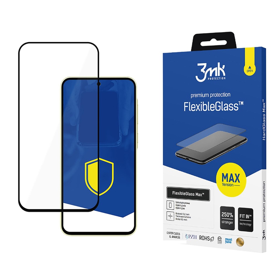 Folie pentru Samsung Galaxy A35 5G din silicon, 3mk FlexibleGlass, Transparent