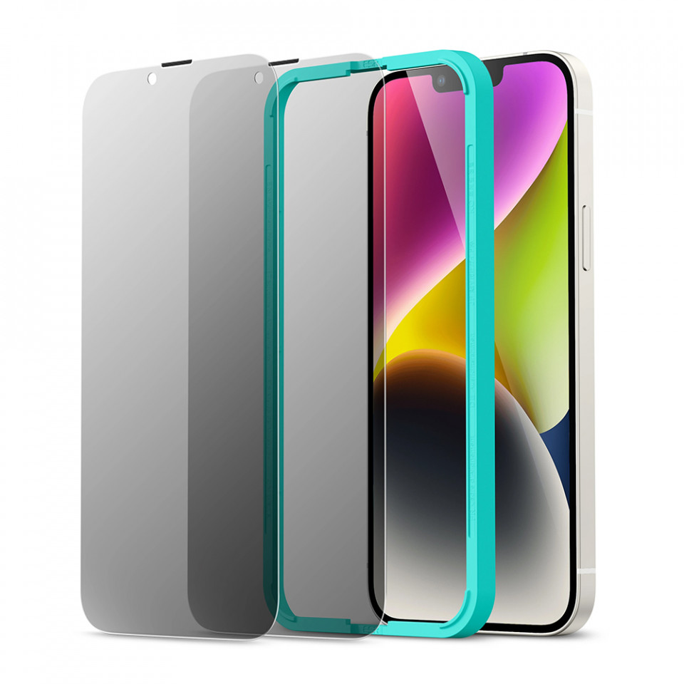 Folie sticla iPhone 13 / 13 Pro / iPhone 14, ESR - Privacy