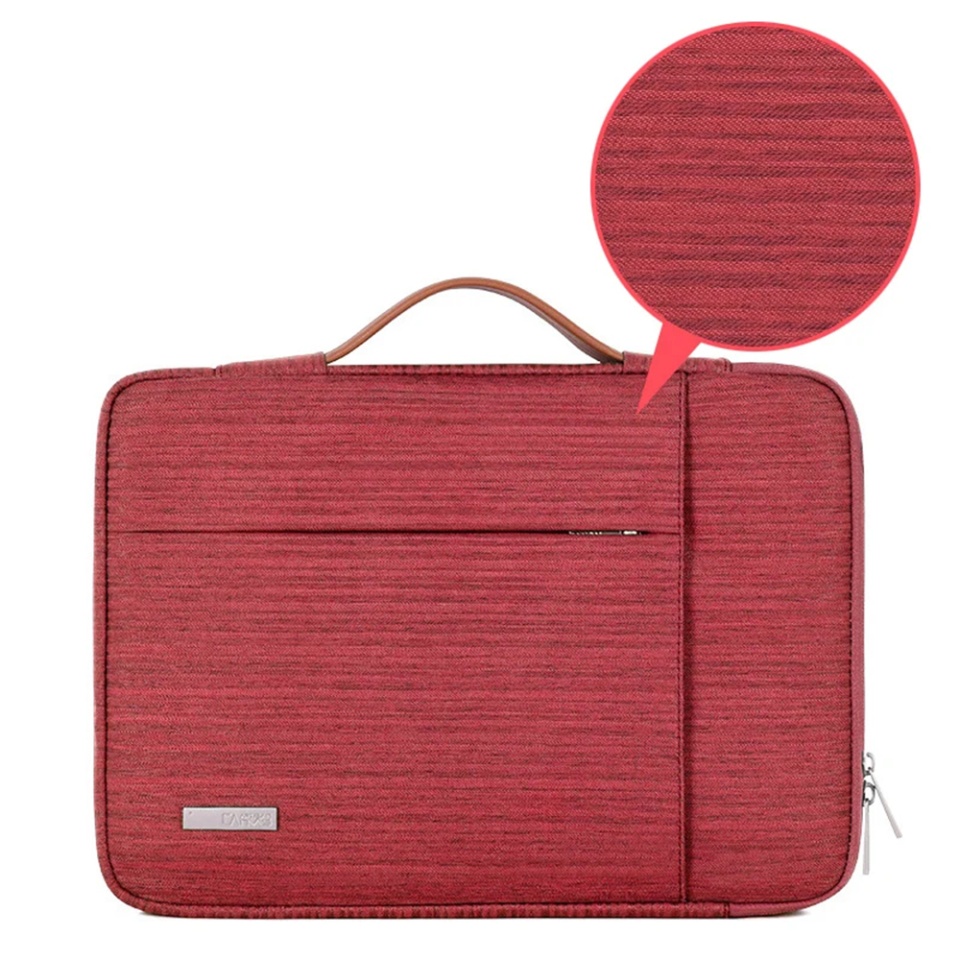 Geantă Laptop pentru Dispozitive de 15-16 inch, Interior Moale pentru Protecție, CanvasArtisan Handbag (K28-20) - Negru - 2 | YEO