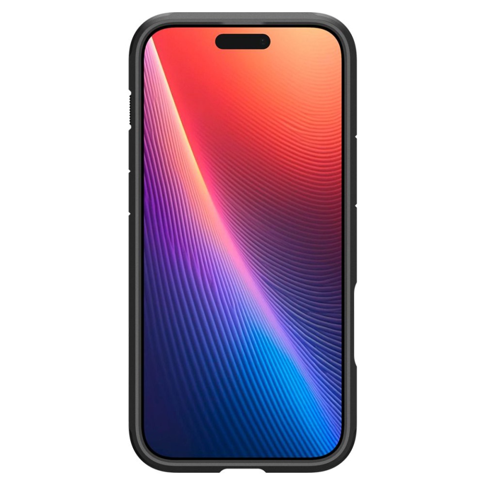 Husa Antisoc iPhone 16 Pro Max, Spigen Tough Armor - Negru - 2 | YEO