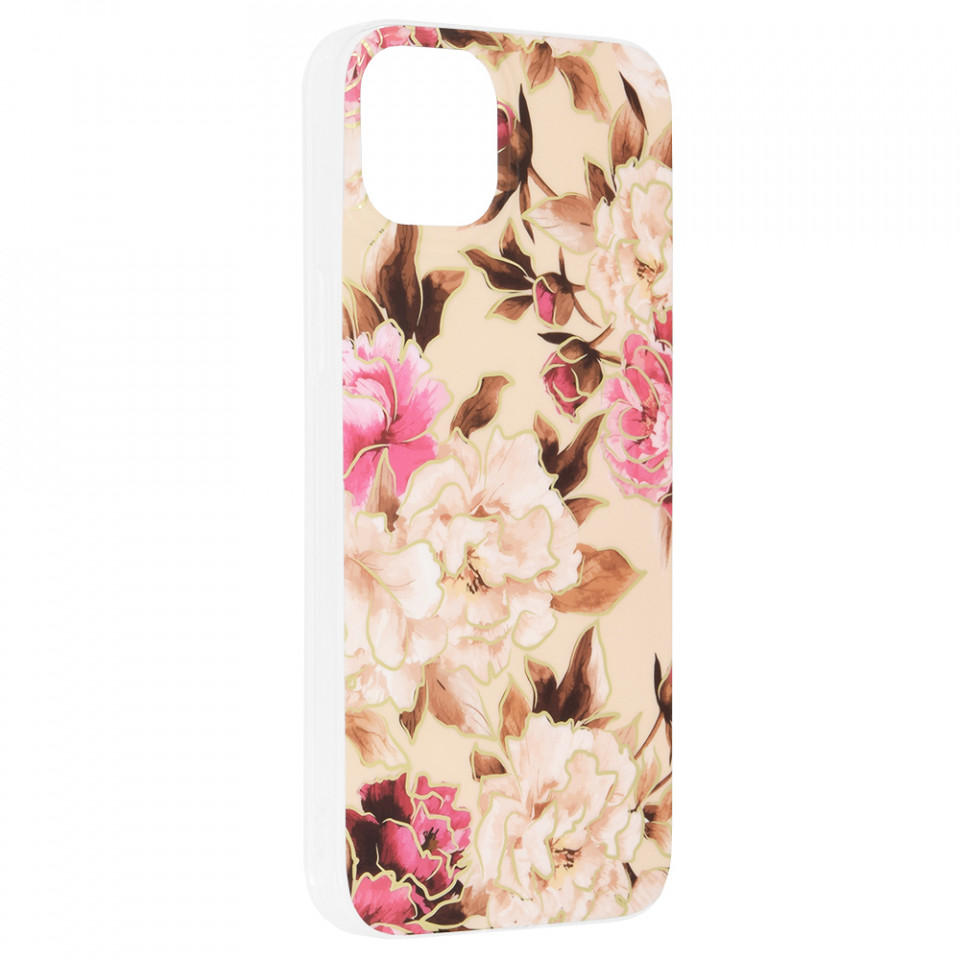 Husa Apple iPhone 14 Plus Marble Series, Techsuit - Mary Berry Nude - 1 | YEO