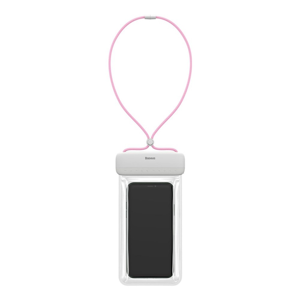 Husa de Telefon Waterproof Universala, Baseus ACFSD-D24, IPX8 adancime 30m, Roz - 1 | YEO