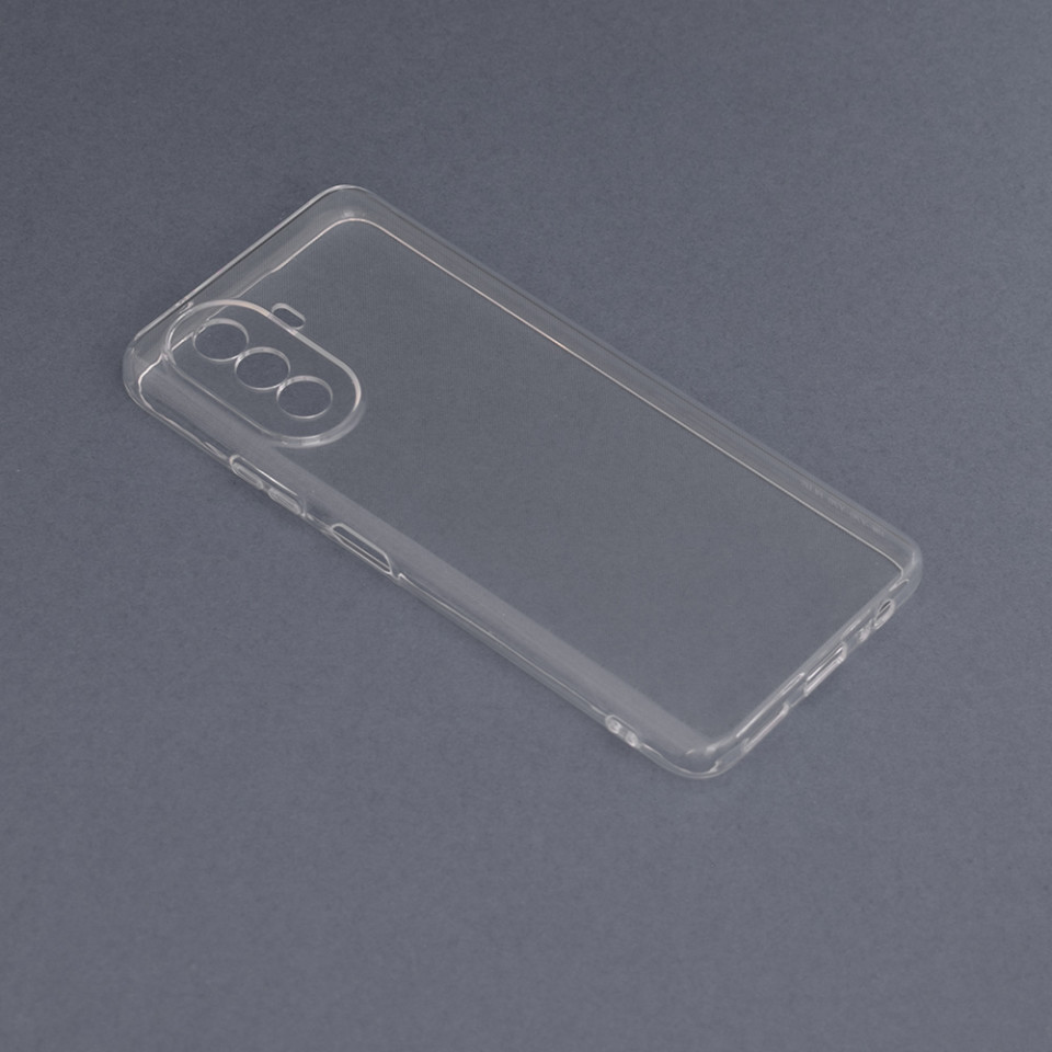 Husa Huawei Nova Y70 din silicon TPU slim, Techsuit - Transparent - 1 | YEO