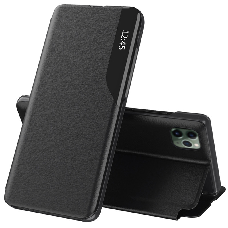 Husa iPhone 11 Pro Max tip carte, Techsuit eFold - Negru