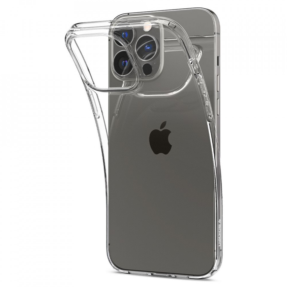 Husa iPhone 13 Pro, Liquid Crystal Spigen - Clear - 2 | YEO