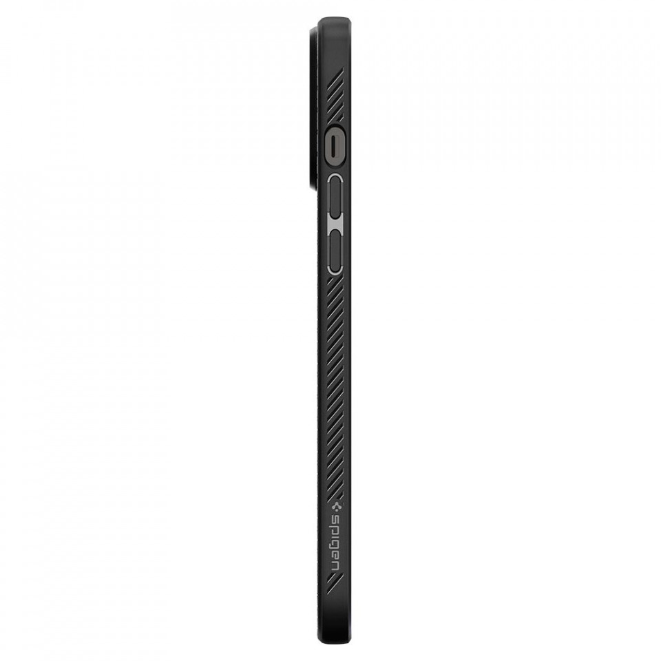 Husa iPhone 13 Pro, Spigen Liquid Air - Matte Black - 4 | YEO