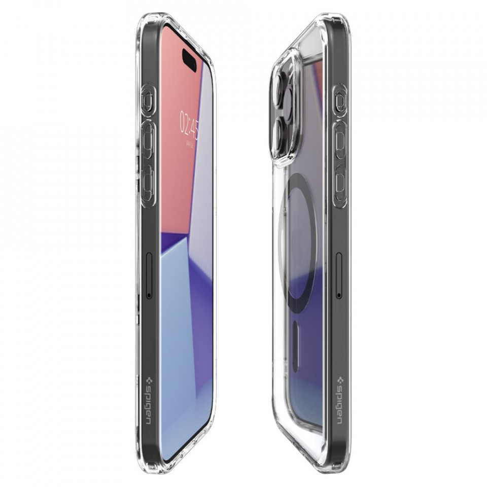 Husa iPhone 15 Pro Max, Spigen Ultra Hybrid MagSafe - Graphite - 3 | YEO