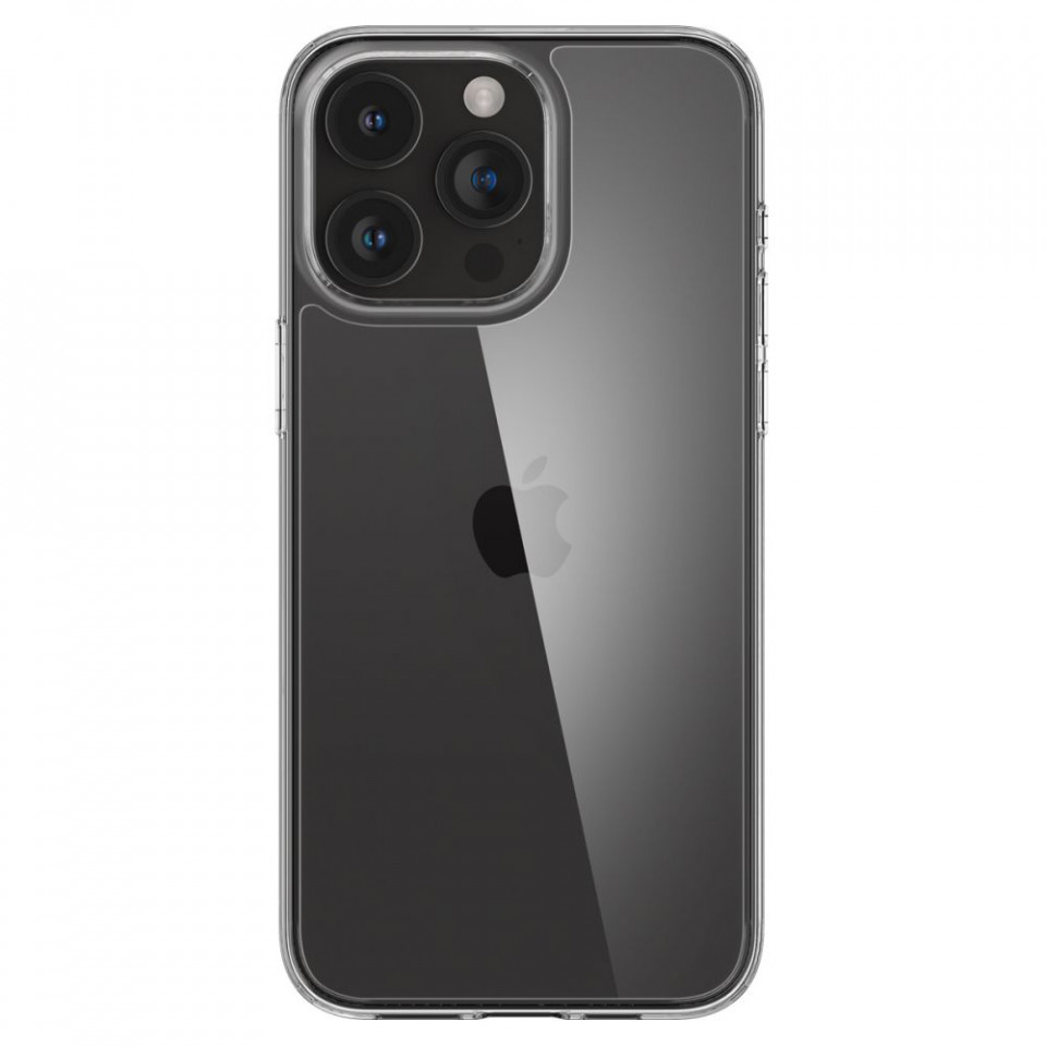 Husa iPhone 15 Pro, Spigen Air Skin Hybrid - Crystal Clear - 1 | YEO