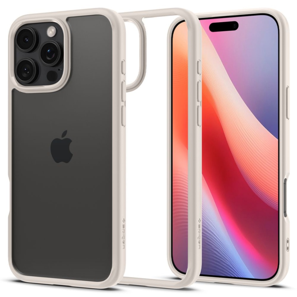 Husa iPhone 16 Pro Max, Ultra Hybrid Spigen - Natural